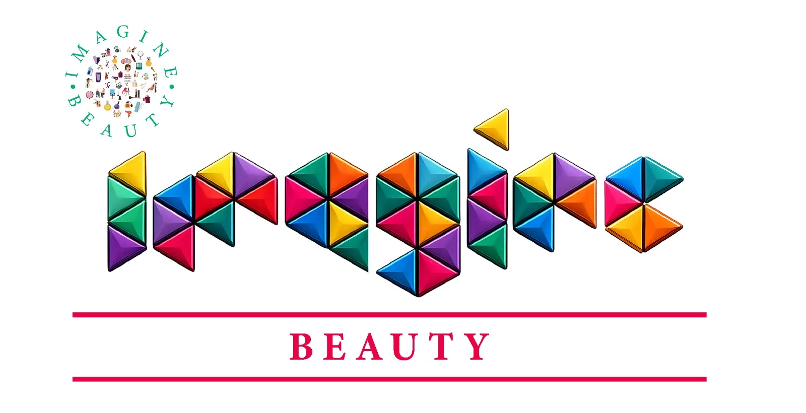 Imagine Beauty skincare brand logo designed by Imagine Digital Agenc